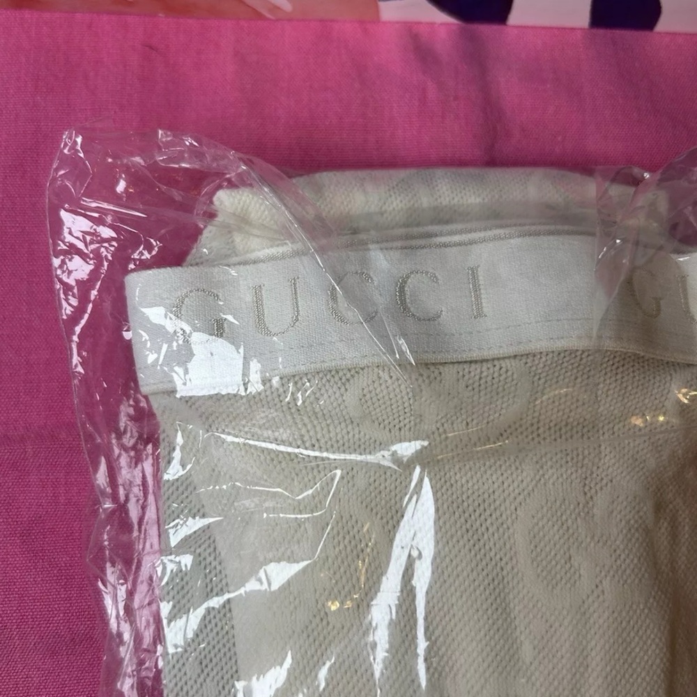 Gucci GG Monogram Tights Authentic - Picture 4 of 15